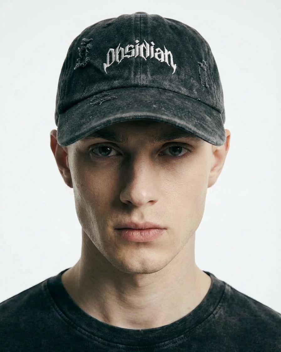 Obsidian Cap — Faded Black