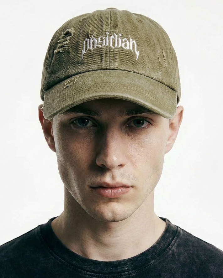 Obsidian Cap — Faded Khaki