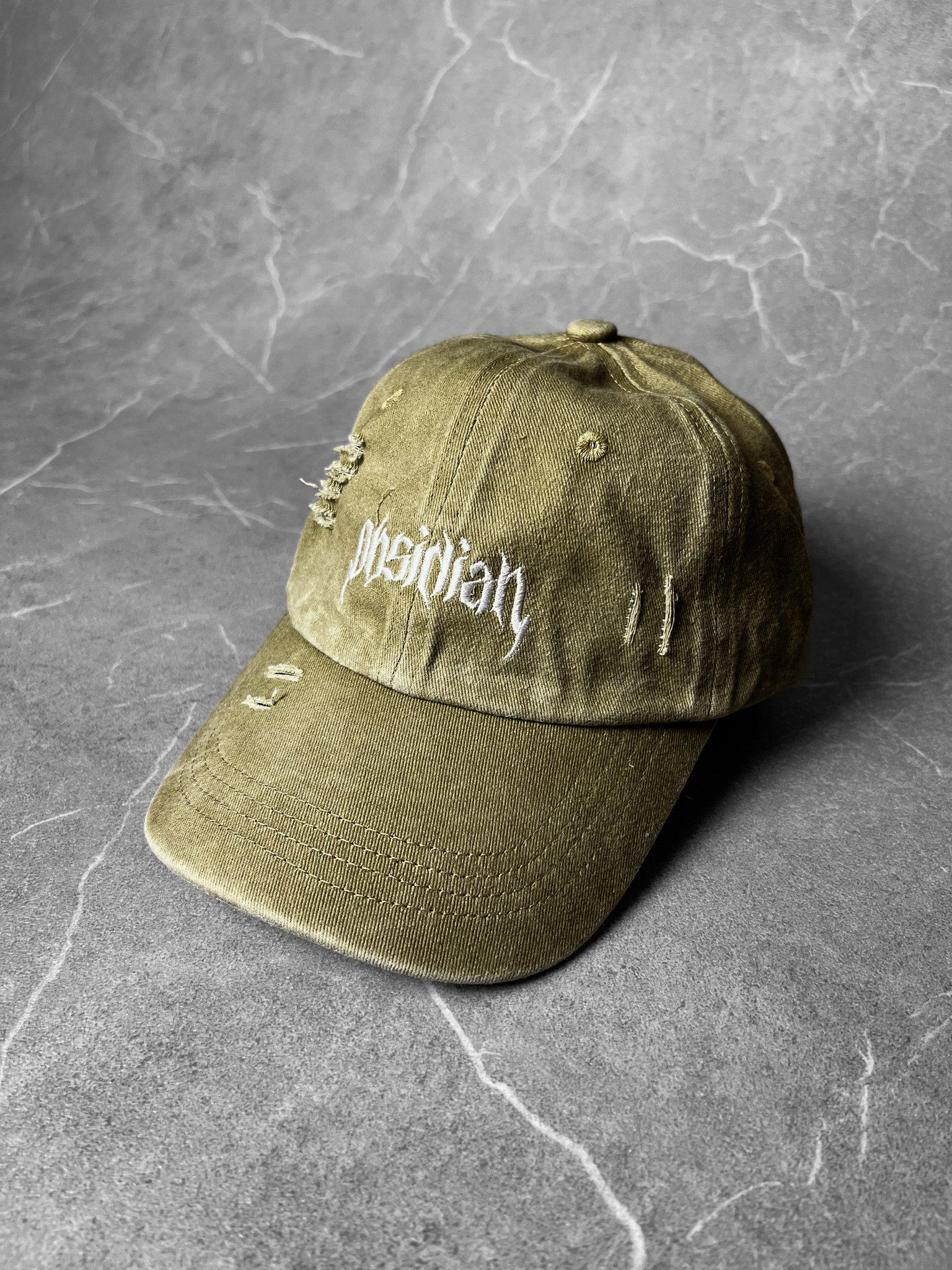 Obsidian Cap — Faded Khaki